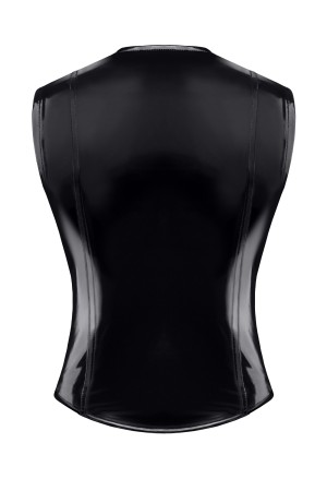 PVC vest RMTaddeoRBW black - M