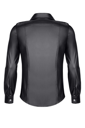 langarm Herren Shirt RMNatale001 schwarz - S