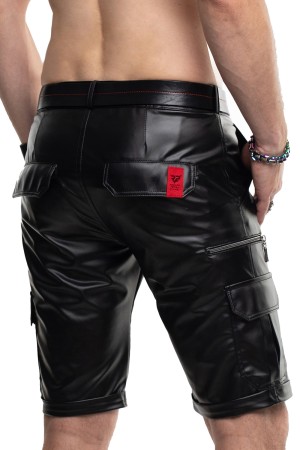 Shorts RMPaolo001 black by Regnes Fetish Planet Red Mark 3