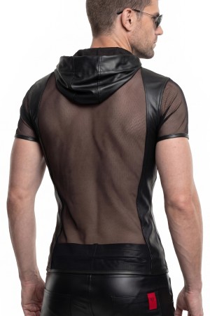 Herren Kapuzen T-Shirt ADGuido001 schwarz von RFP After Dark Line