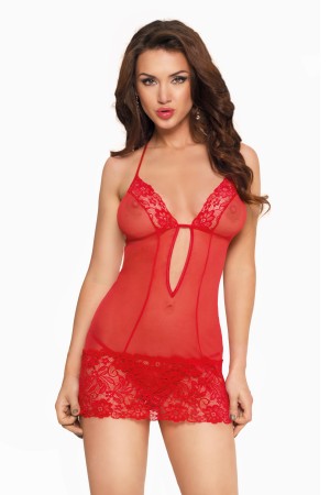 red Chemise 1821 by Softline Romantic