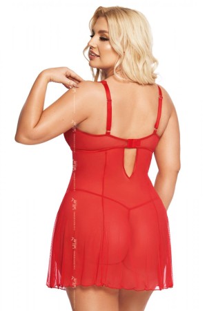 red Chemise 1892 by Softline Plus Size Collection