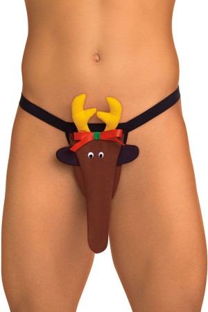 Christmas String brown reindeer S-L